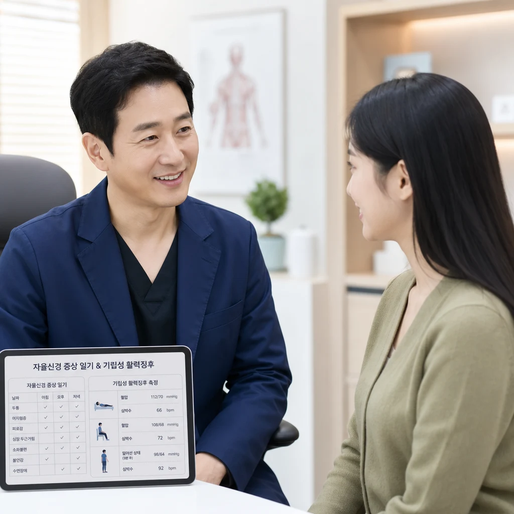 자율신경 이상 증상 발생부터 진단까지의 과정은?